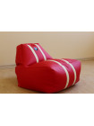 Кресло-мешок для детей красное, кожзам 